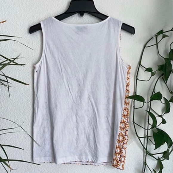 PRADA Milano embroidered Geometric Sunshine sleeveless top - Picture 2 of 4